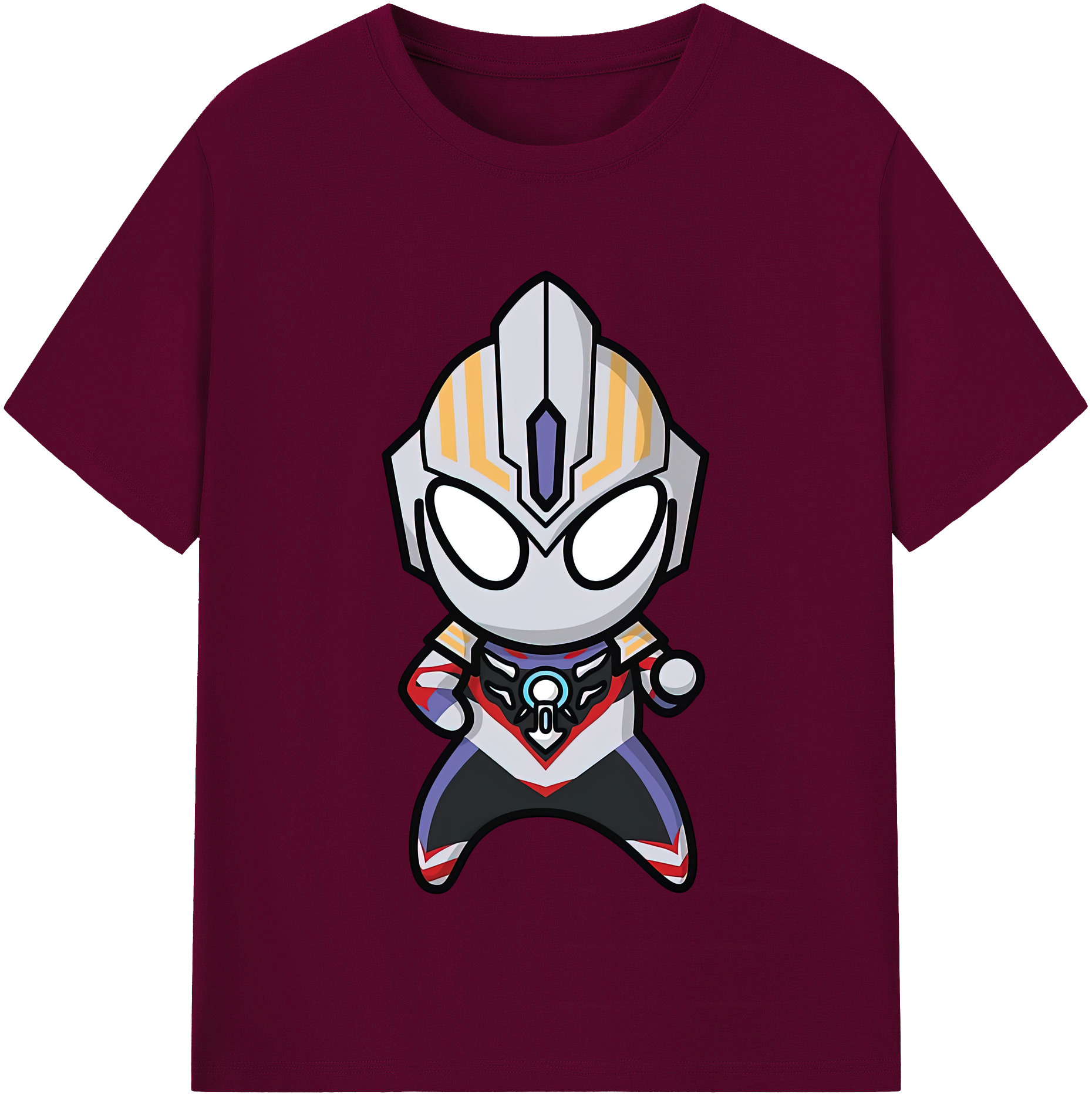 （画像用） ウルトラマン Ultraman レディースカジュアルプリントTシャツ（綿100％）